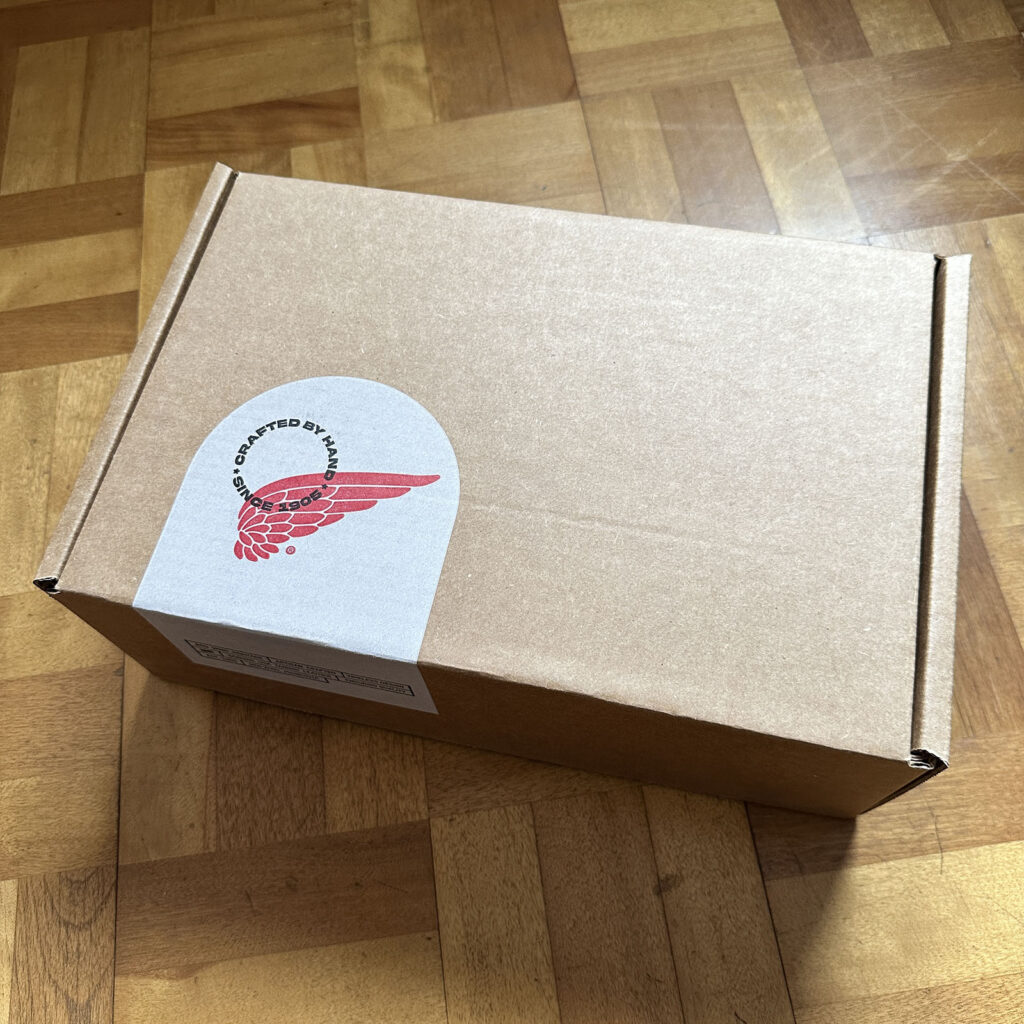 REDWINGアイリッシュセッター 3375 の外箱