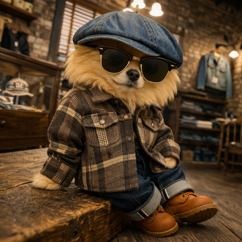 RRLジャカードオーバーシャツ