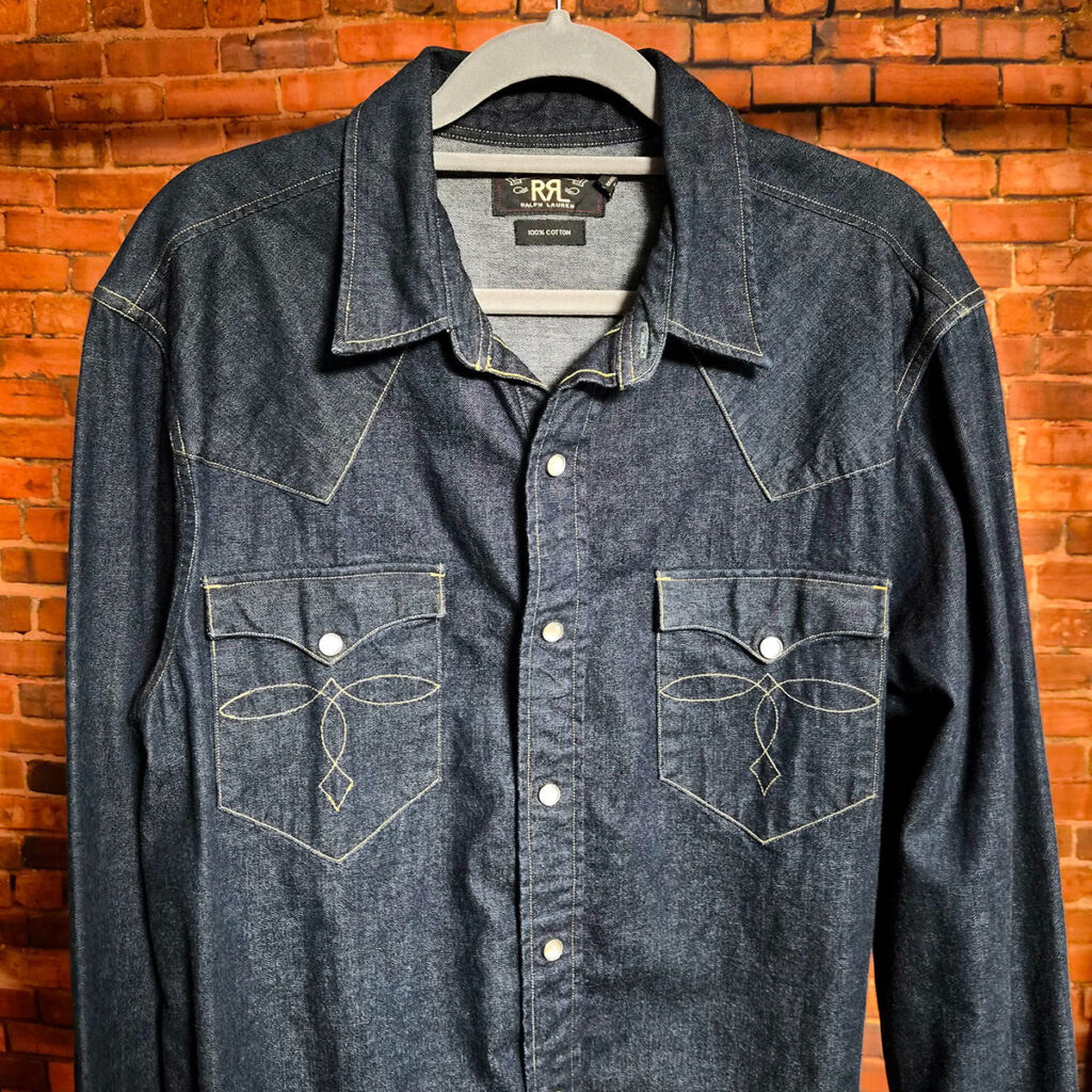 RRLウエスタンシャツ