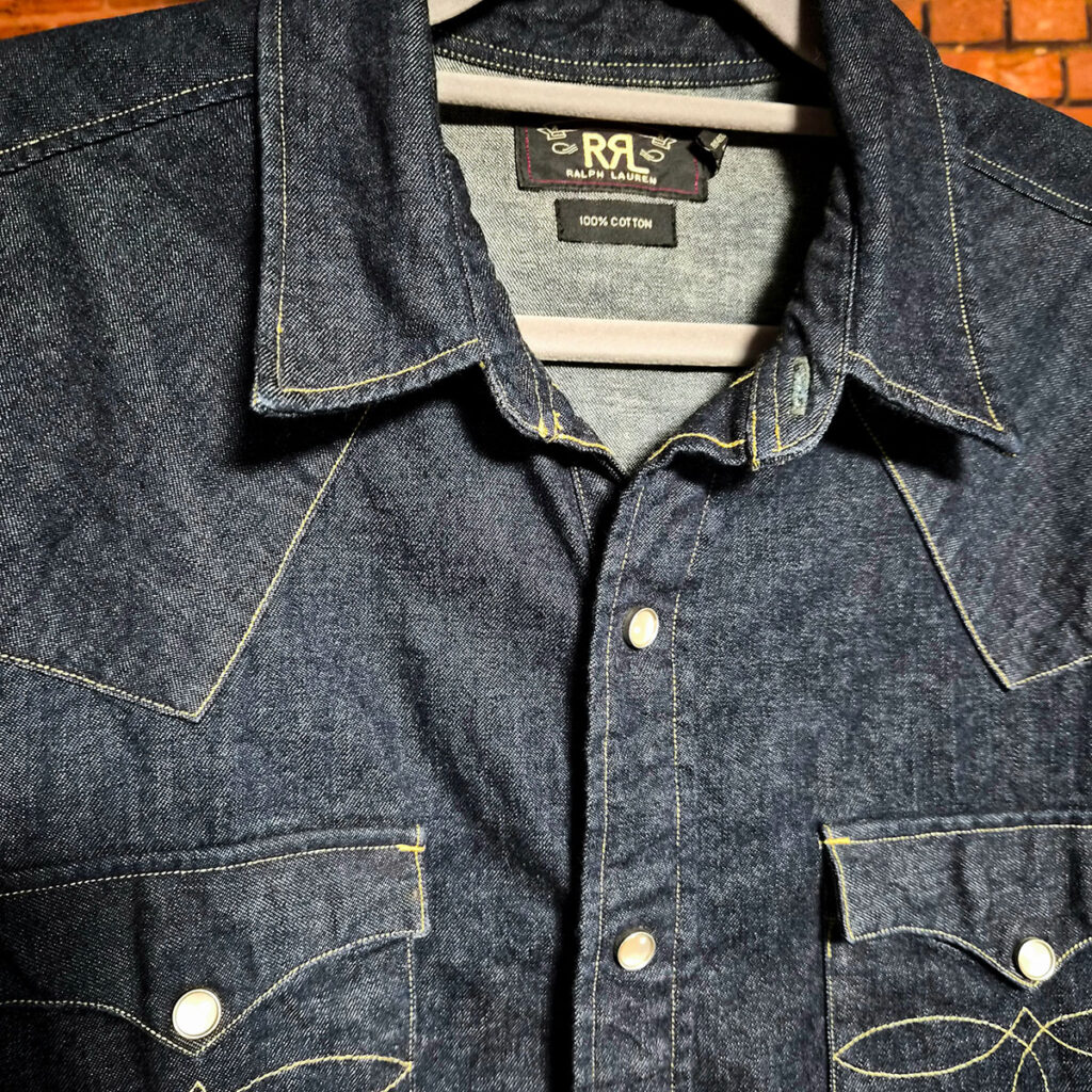 RRLウエスタンシャツ