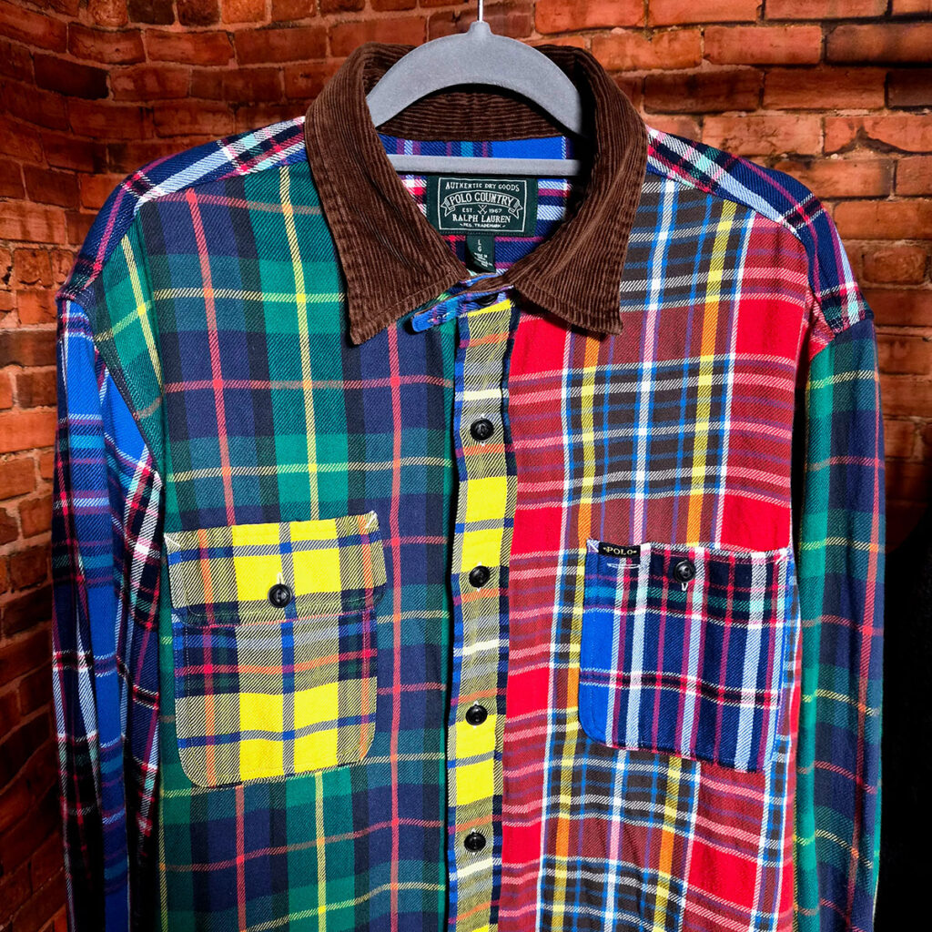 ポロカントリー｜クレイジーパターンシャツ