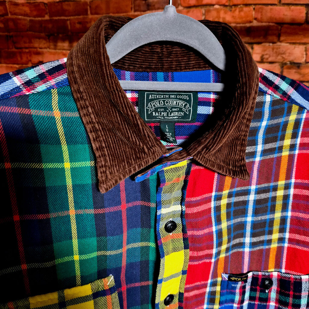 ポロカントリー｜クレイジーパターンシャツ