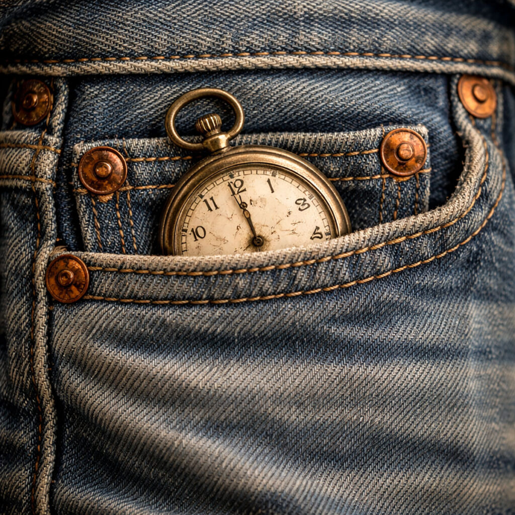 ジーンズのコインポケット