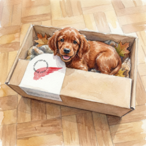 豆知識：犬のアイリッシュセッターってこんな子