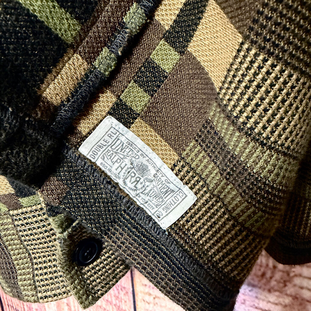 RRLジャカードオーバーシャツ