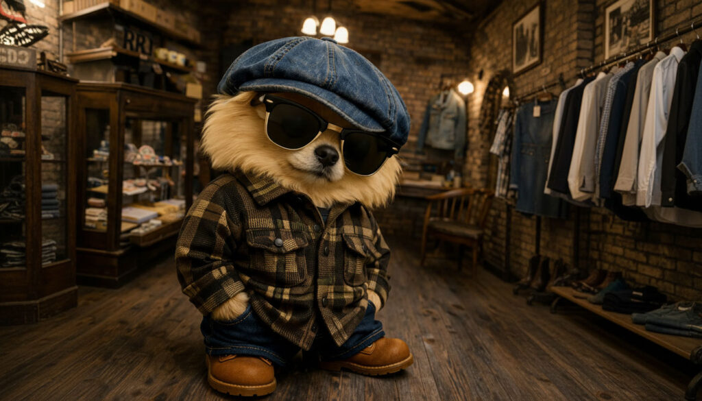 RRLジャカードオーバーシャツ