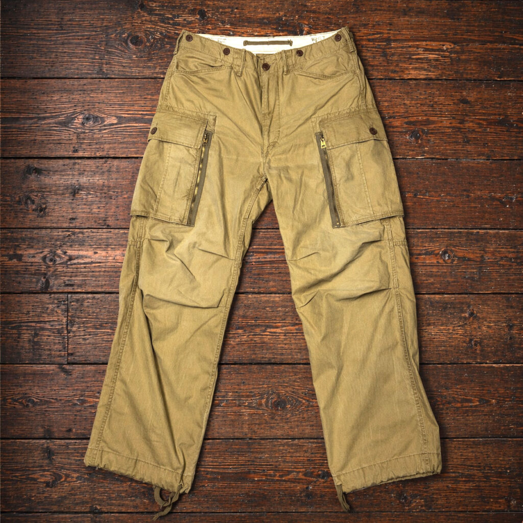 RRL レンジャー ポプリン カーゴパンツ