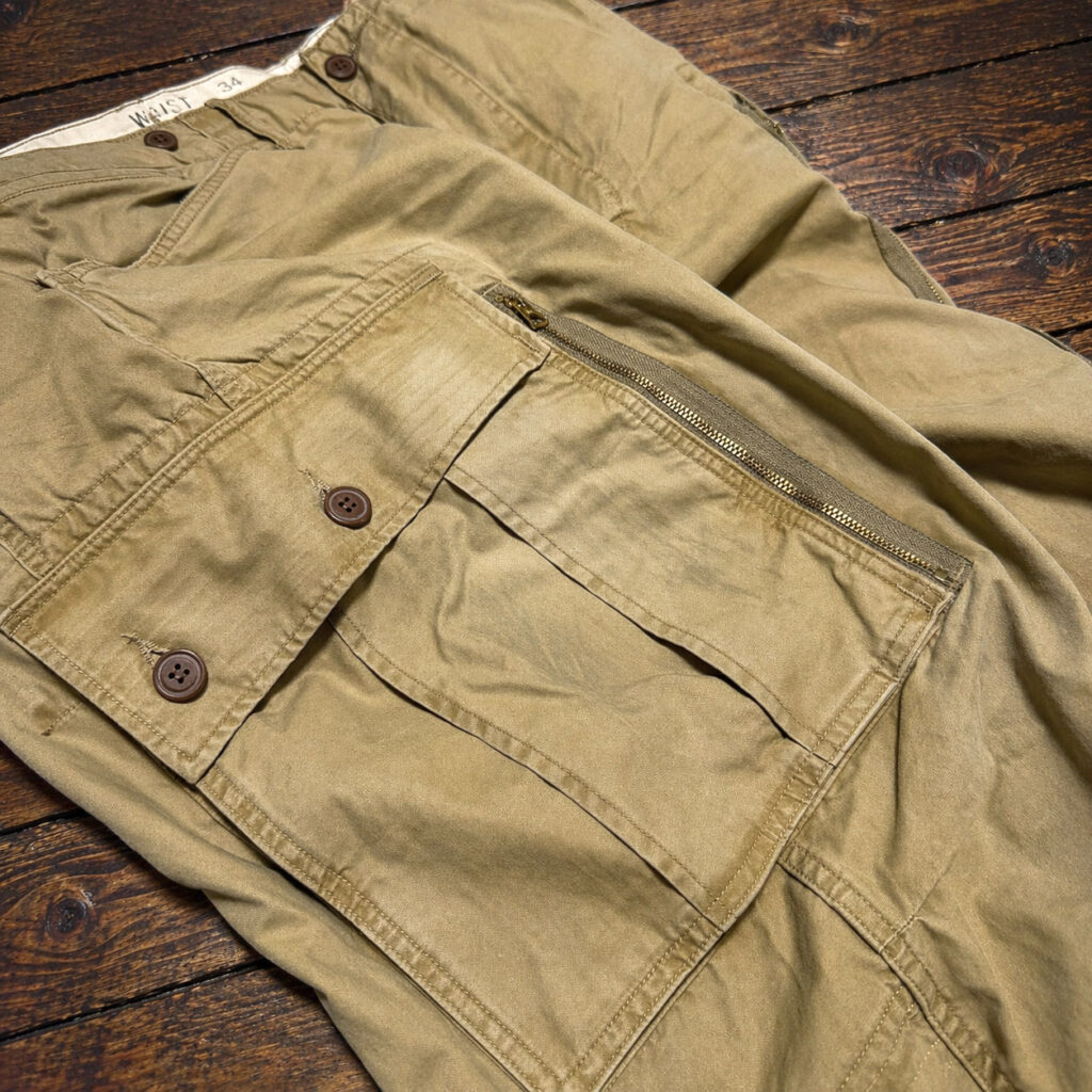 RRL レンジャー ポプリン カーゴパンツ