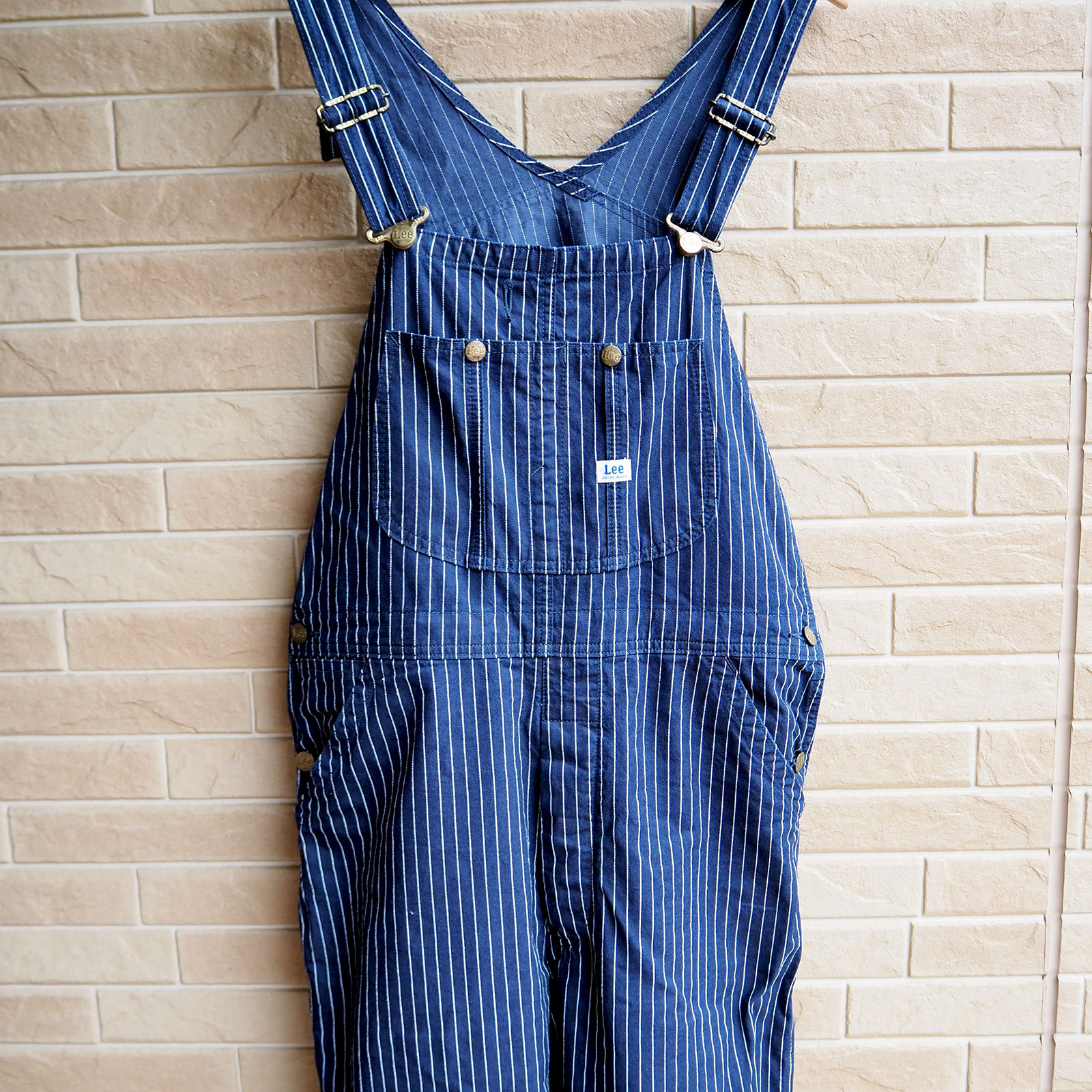 Lee DUNGAREES ウォバッシュ ストライプ オーバーオール Sサイズ Lee DUNGAREES オーバーオール（ストライプ）購入レビュー｜無骨な