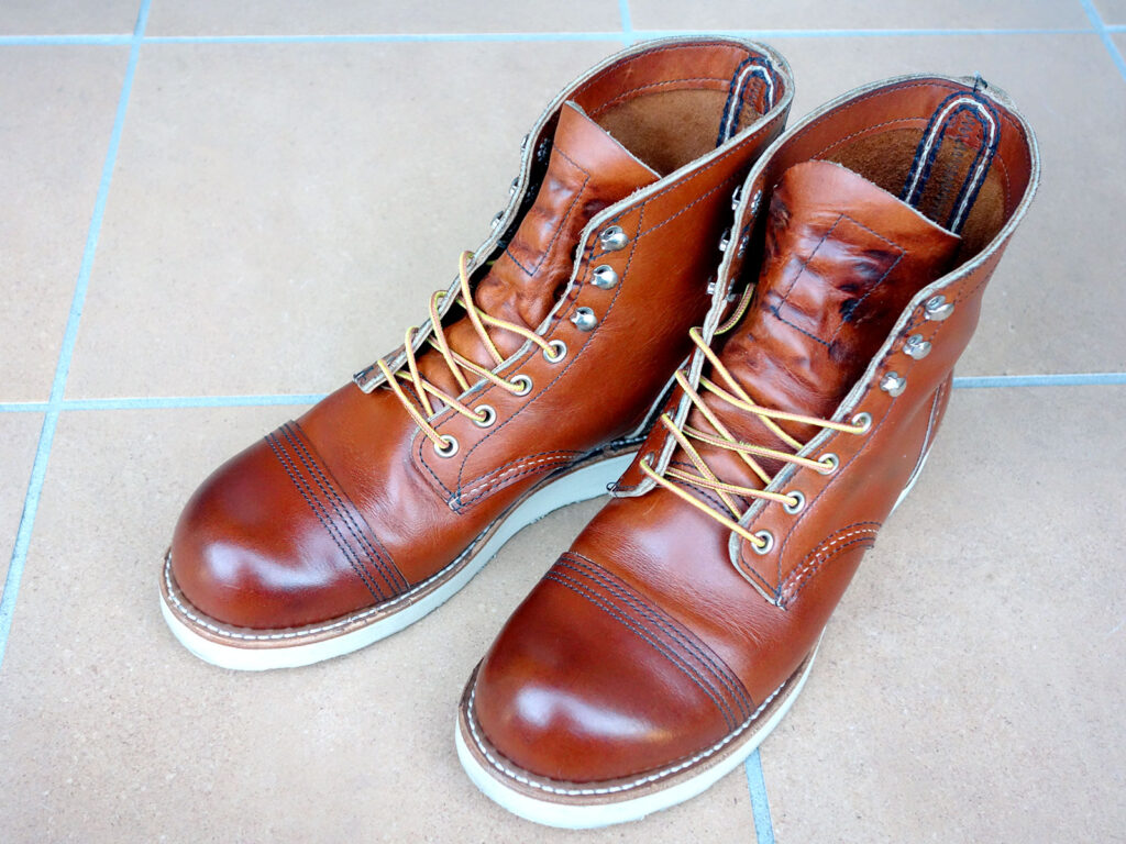 ケア後のRED WING 8089 オロレンジャー